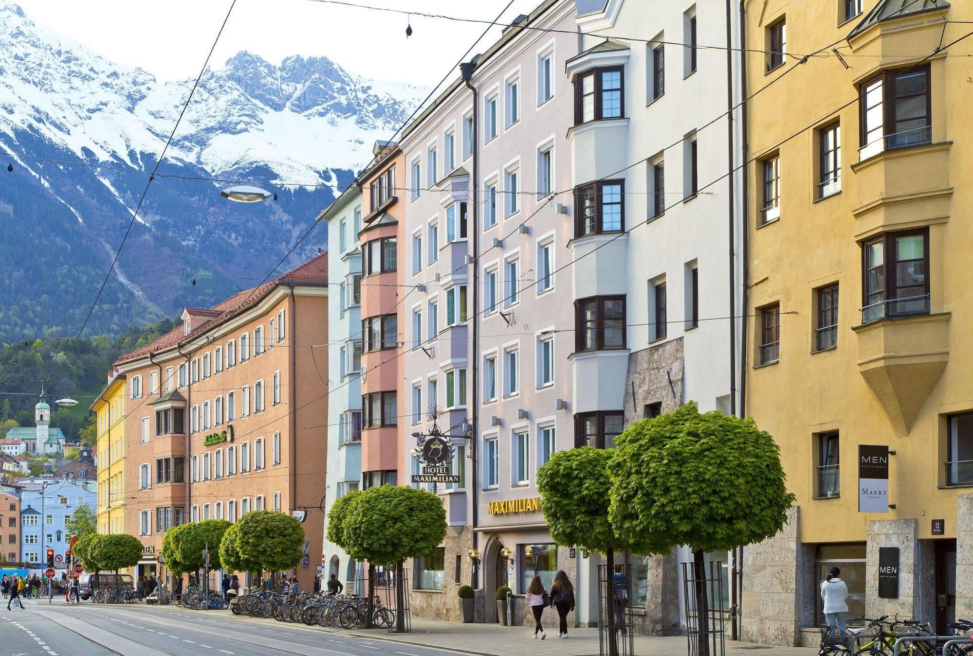 Hotel Maximilian - Stadthaus Penz Innsbruck Eksteriør billede
